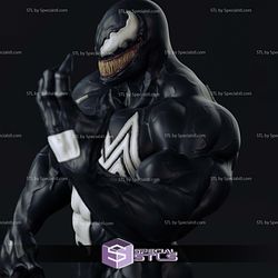 Venom Standing Broken Base 3D Printer Files