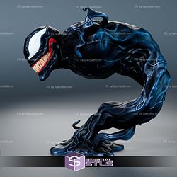 Venom Symbiote Bust 3D Printer Files