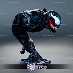 Venom Symbiote Bust 3D Printer Files