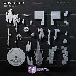 White Heart Hyperdimension Neptunia 3D Printer Files