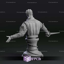 Wyll Baldurs Gate 3 Bust 3D Printer Files