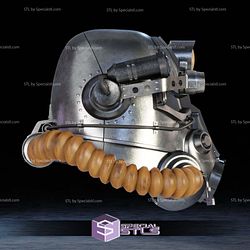 Cosplay STL Files T-45 Power Armor Helmet