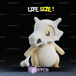 Life Sized Cubone Pokemon 3D Printer Files