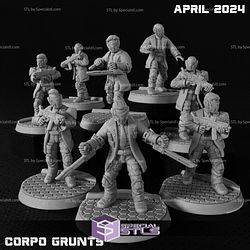 April 2024 Cyber Forge Miniatures