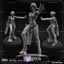 April 2024 Cyberpunk Papsikels Miniatures