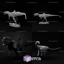 April 2024 Dino and Dog Miniatures