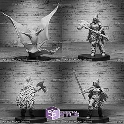 April 2024 Set 101 Mighty Heroes Epic Miniatures
