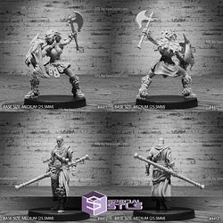 April 2024 Set 101 Mighty Heroes Epic Miniatures