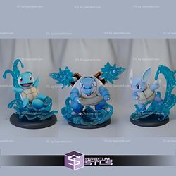 Basic Pokemon Collection - Blastoise Pack 3D Printer Files