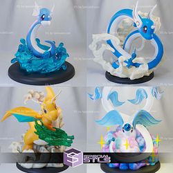 Basic Pokemon Collection - Dragonite Pack 3D Printer Files