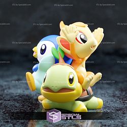 Basic Pokemon STL Files Collection - Gen 4 Statue