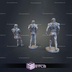 Battle Mech Male Pilots 3D Printer Files