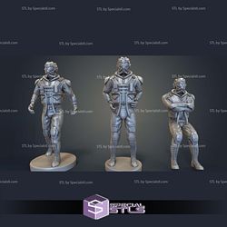 Battle Mech Male Pilots 3D Printer Files