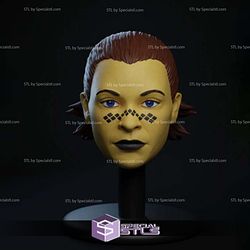 Custom Figure Head STL Collection - Barriss Offee Starwars