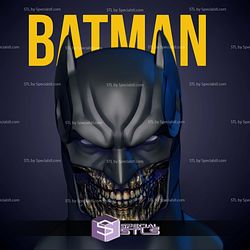 Custom Figure Head STL Collection - Batman Lee Bermejo