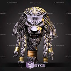 Custom Figure Head STL Collection - Battle Beast