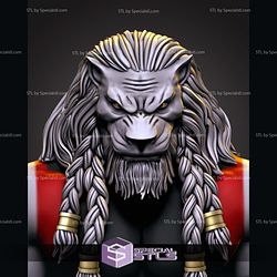 Custom Figure Head STL Collection - Battle Beast