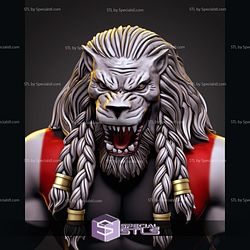 Custom Figure Head STL Collection - Battle Beast