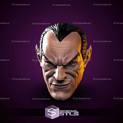 Custom Figure Head STL Collection - Black Adam