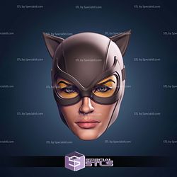 Custom Figure Head STL Collection - Catwoman Terry Dodson