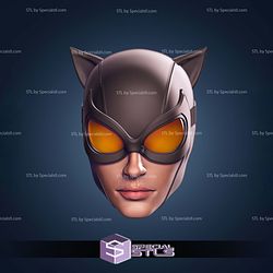 Custom Figure Head STL Collection - Catwoman Terry Dodson