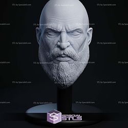 Custom Figure Head STL Collection - Kratos