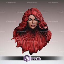 Custom Figure Head STL Collection - Madelyne Pryor