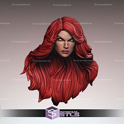 Custom Figure Head STL Collection - Madelyne Pryor