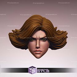 Custom Figure Head STL Collection - Meryl Silverburgh