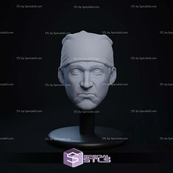 Custom Figure Head STL Collection - Prison Mike