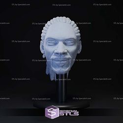Custom Figure Head STL Collection - Snoop Dogg