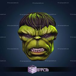 Custom Figure Head STL Collection - Todd McFarlane Hulk