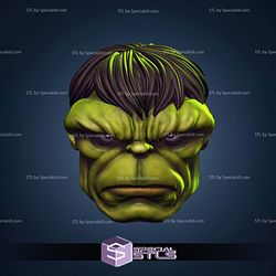 Custom Figure Head STL Collection - Todd McFarlane Hulk