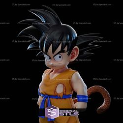 Goku Kid and Pillar 3D Printer Files