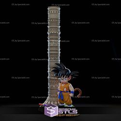 Goku Kid and Pillar 3D Printer Files