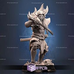 Kagekiyo Warrior STL Miniatures