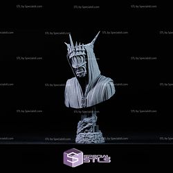 Mouth of Sauron Bust 3D Printer Files