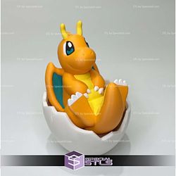 Super Basic Pokemon STL - Easter Day Dragonite