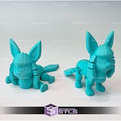 Super Basic Pokemon STL - Flexi Glaceon