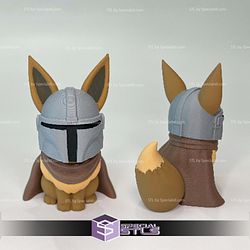 Super Basic Pokemon STL - StarWars Eevee