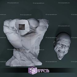 Young Kratos Bust 3D Printer Files