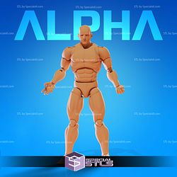 Action Figure Base Male 3D Printer Files