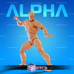 Action Figure Base Male 3D Printer Files