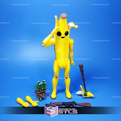 Agent Banana Action Figure 3D Printer Files