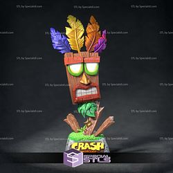 Aku Aku Crash Bandicoot 3D Printer Files