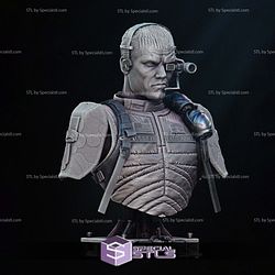 Andrew Scott Portrait Bust 3D Printer Files