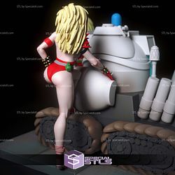 Anna and Uni Puma Dominion Tank Police Digital 3D Sculpture