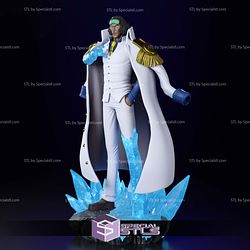 Aokiji Kuzan Marine Admiral Standing 3D Printer Files