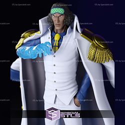 Aokiji Kuzan Marine Admiral Standing 3D Printer Files