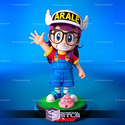 Arale Norimaki Hi 3D Printer Files